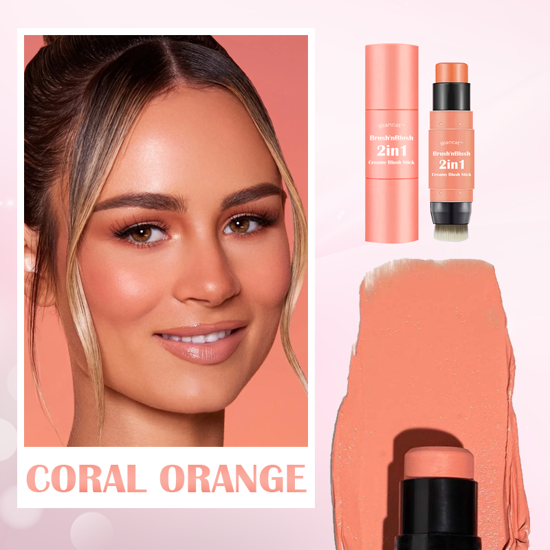 Biancat™ Brush'nBlush 2 in 1 Creamy Blush Stick