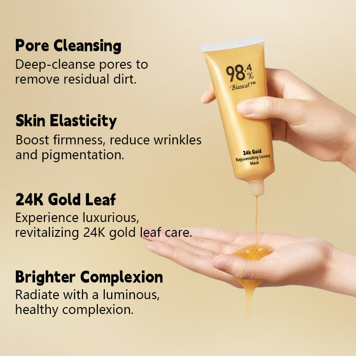Biancat™ 24k Gold Rejuvenating Luxury Mask