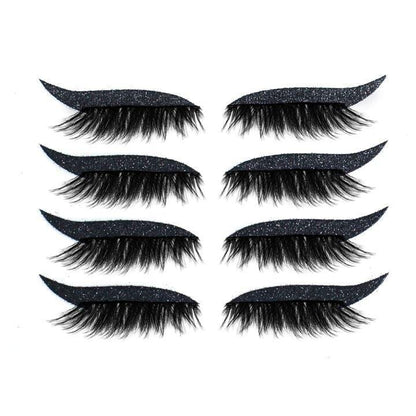 Stick-on Lash and Liner (4 pairs)