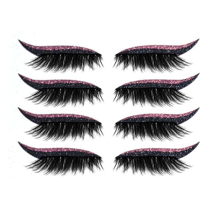 Stick-on Lash and Liner (4 pairs)